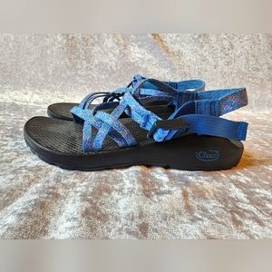 New Chaco Womens/FEMMES  J106090 Strappy Sandals Blue & Black